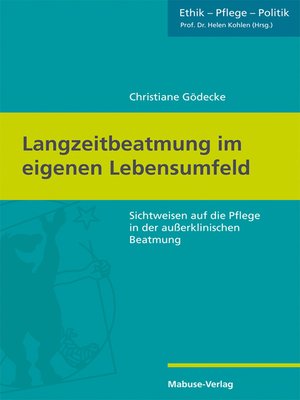 cover image of Langzeitbeatmung im eigenen Lebensumfeld